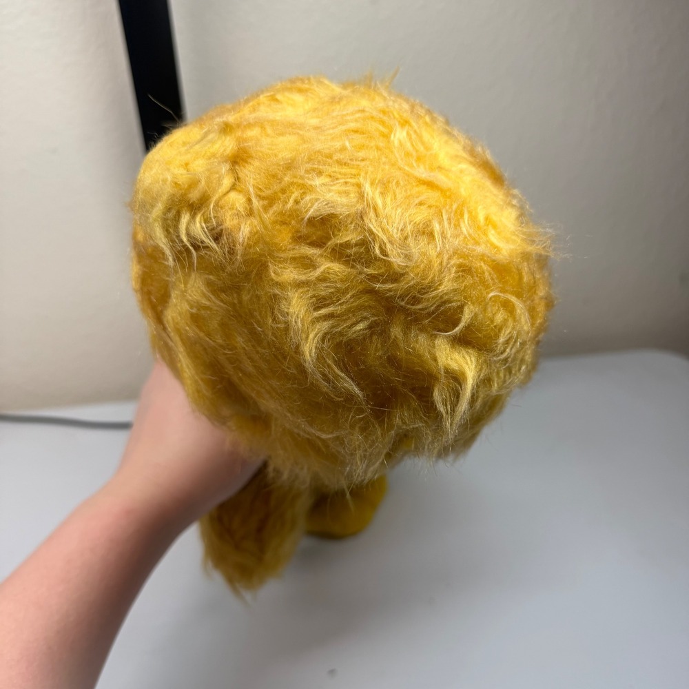 VINTAGE 1977 ANIMAL FAIR 18" FUZZY YELLOW BIRD ZONK STUFFED ANIMAL PLUSH TOY KID - Picture 5 of 9